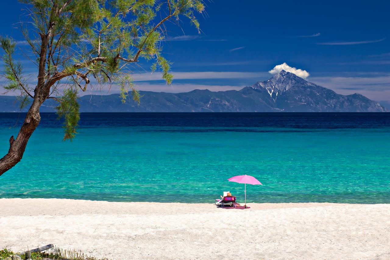 Armenistis Camping & Bungalows Sarti Eksteriør bilde